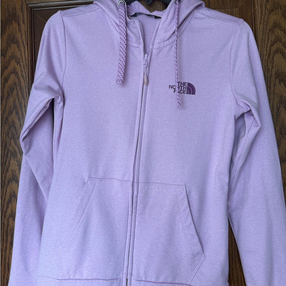 The North Face Lavender Full-Zip Hoodie